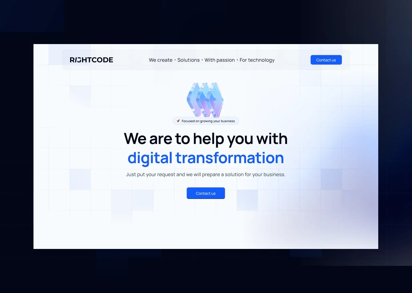 The same page in the light theme.