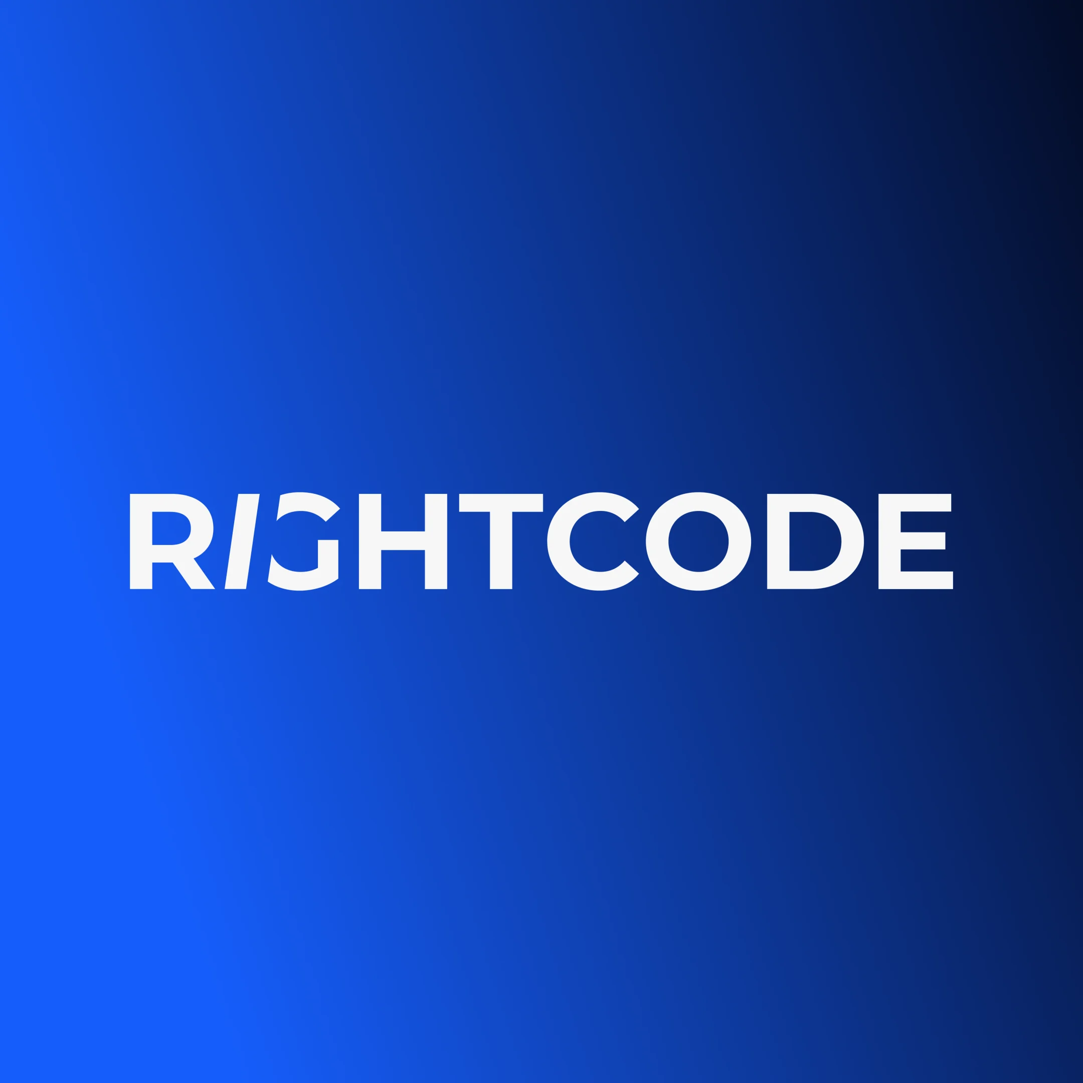 Brand and website designed for RightCode
